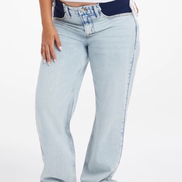 Good American MATERNITY Good 90's Denim Jeans - Sz 2 26 inch - Picture 1 of 13